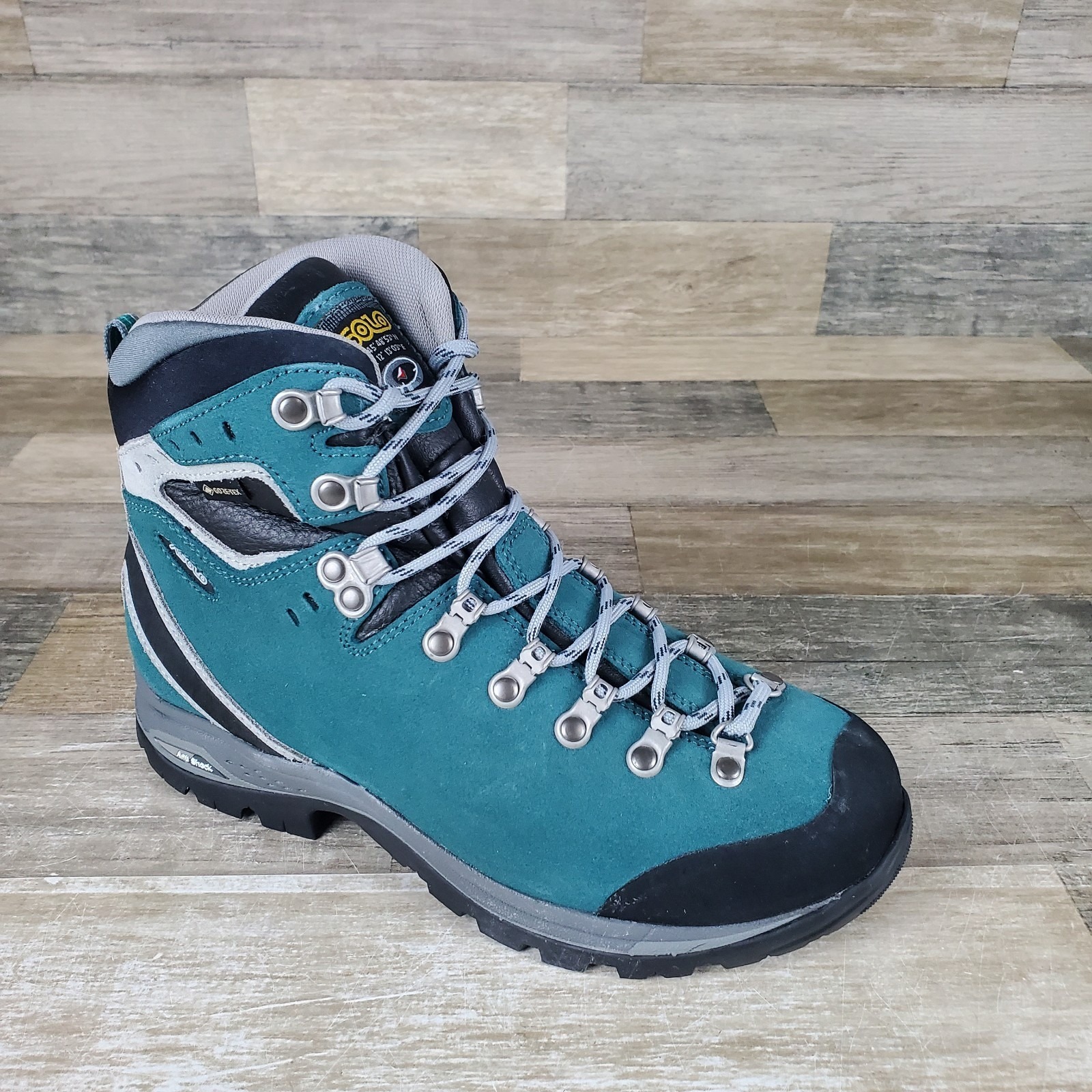 Asolo Greenwood Evo Gv Ml Womens Boots Sz 7 Petroleum Waterproof Hiking Boots